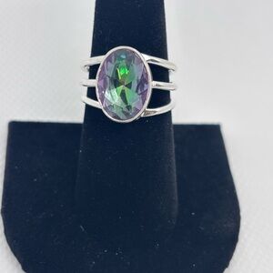 Mystic Topaz Rainbow Stone